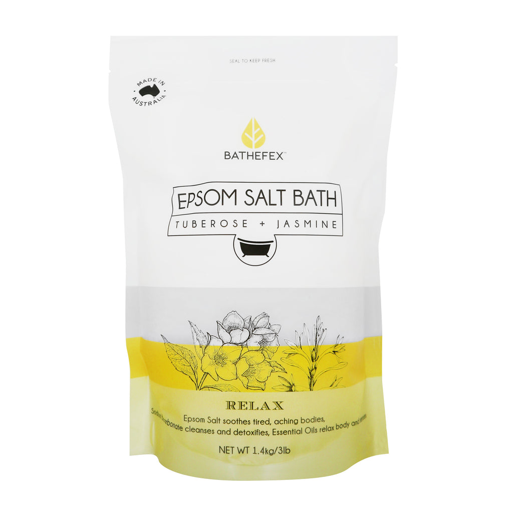 Bathefex Epsom Salt - Tuberose + Jasmine 1.4kg
