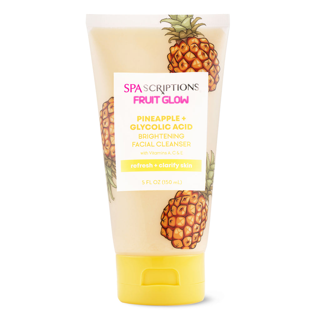 SPASCRIPTIONS Fruit Glow Pineapple + Glycolic Acid Brightening Facial Cleanser