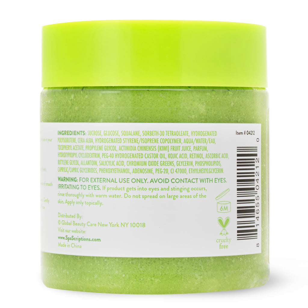 SPASCRIPTIONS Fruit Glow Kiwi + Kojic Acid Exfoliating Facial Polish