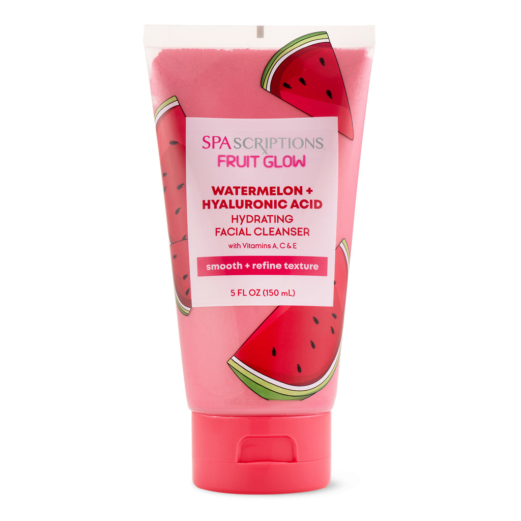 SPASCRIPTIONS Fruit Glow Watermelon + Hyaluronic Acid Hydrating Facial Cleanser