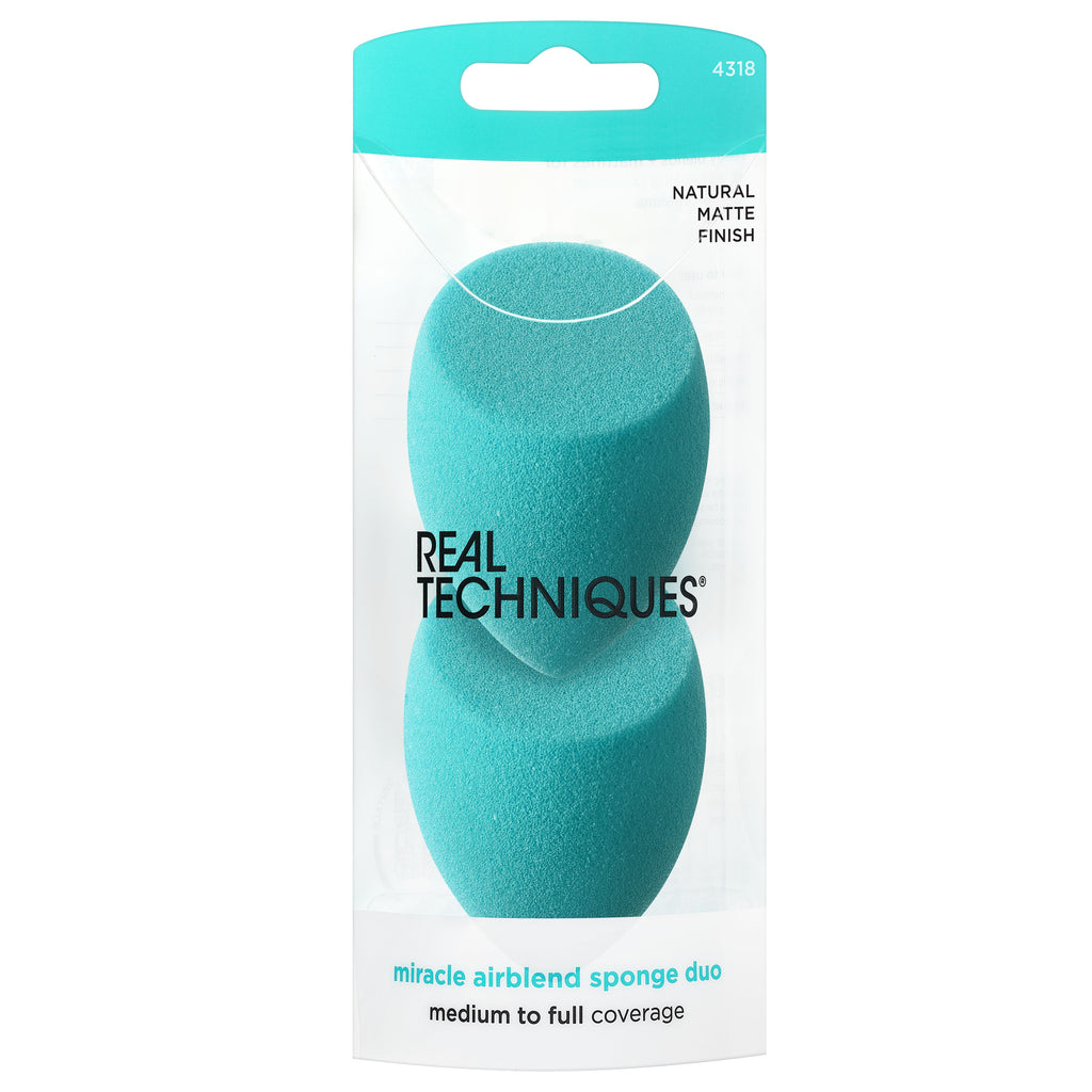 Real Techniques Miracle Airblend Sponge- 2 Pack