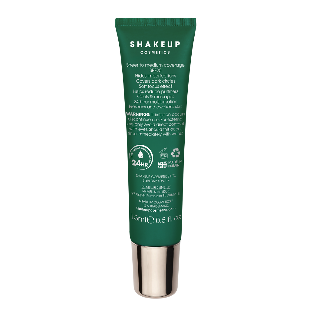 Shakeup Cosmetics Under Eye Concealer & Moisturiser 15ml (Dark Shade)