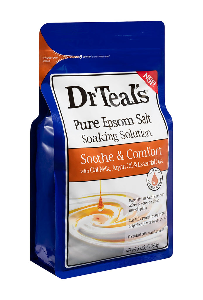 Dr Teal’s Oat Milk & Argan Oil Epsom Salt 1.36kg