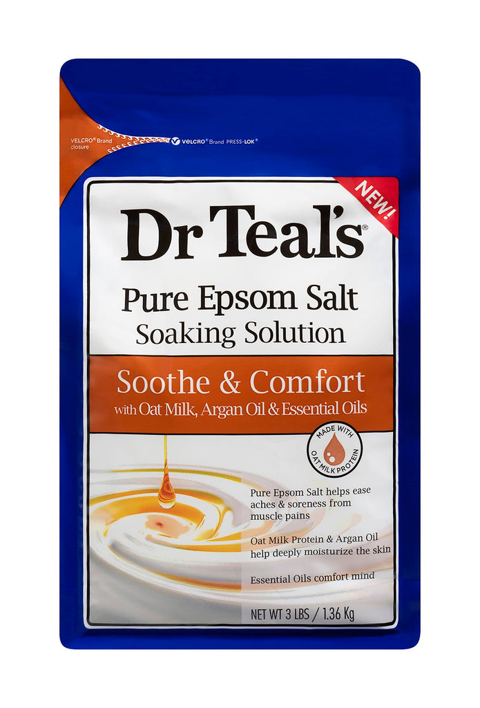 Dr Teal’s Oat Milk & Argan Oil Epsom Salt 1.36kg