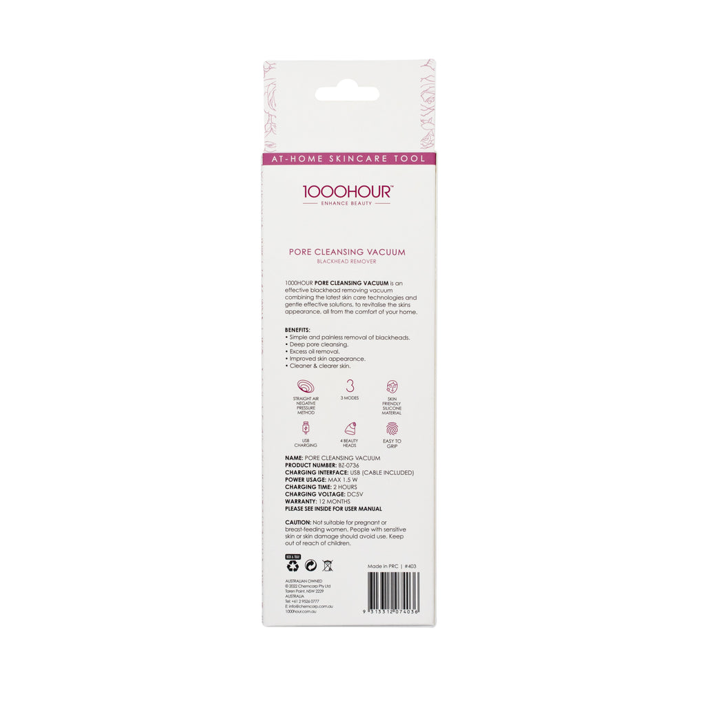1000HOUR PORE CLEANSING VACUUM