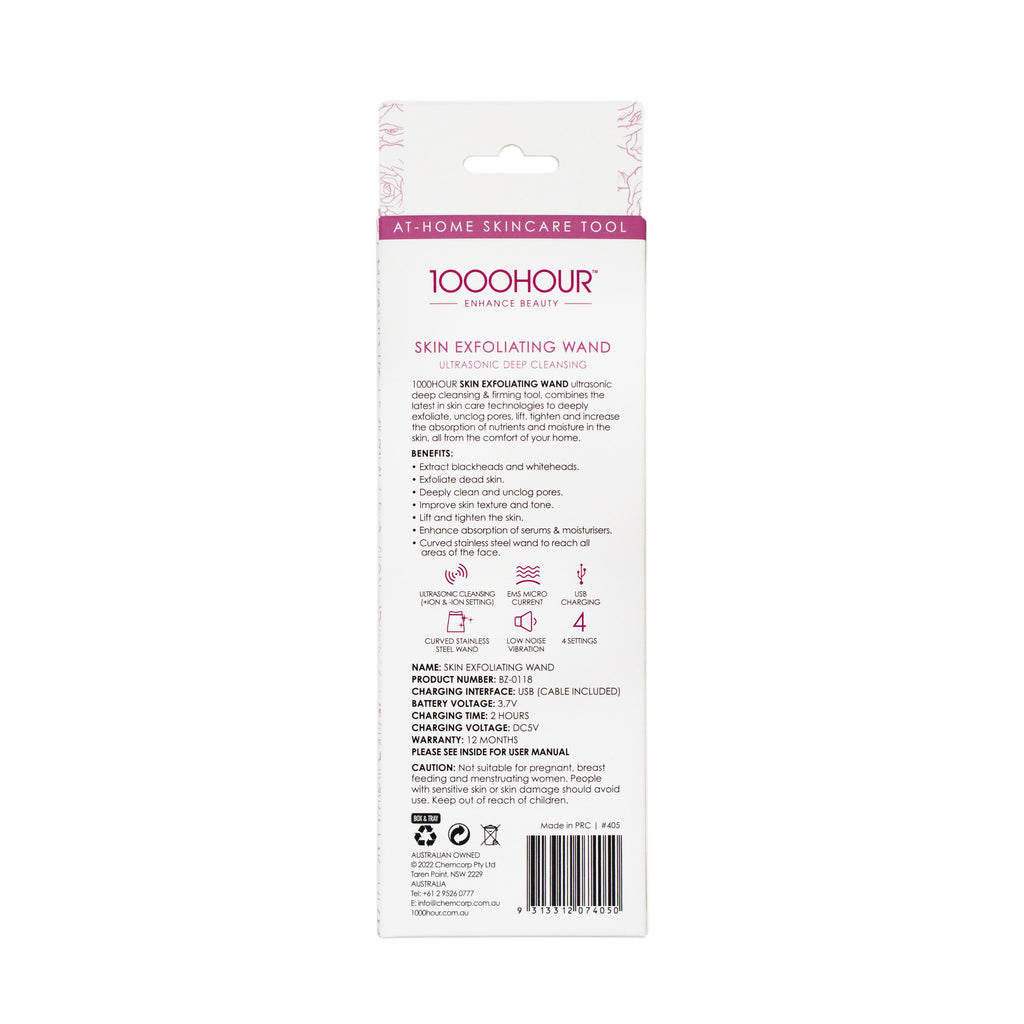 1000HOUR SKIN EXFOLIATING WAND