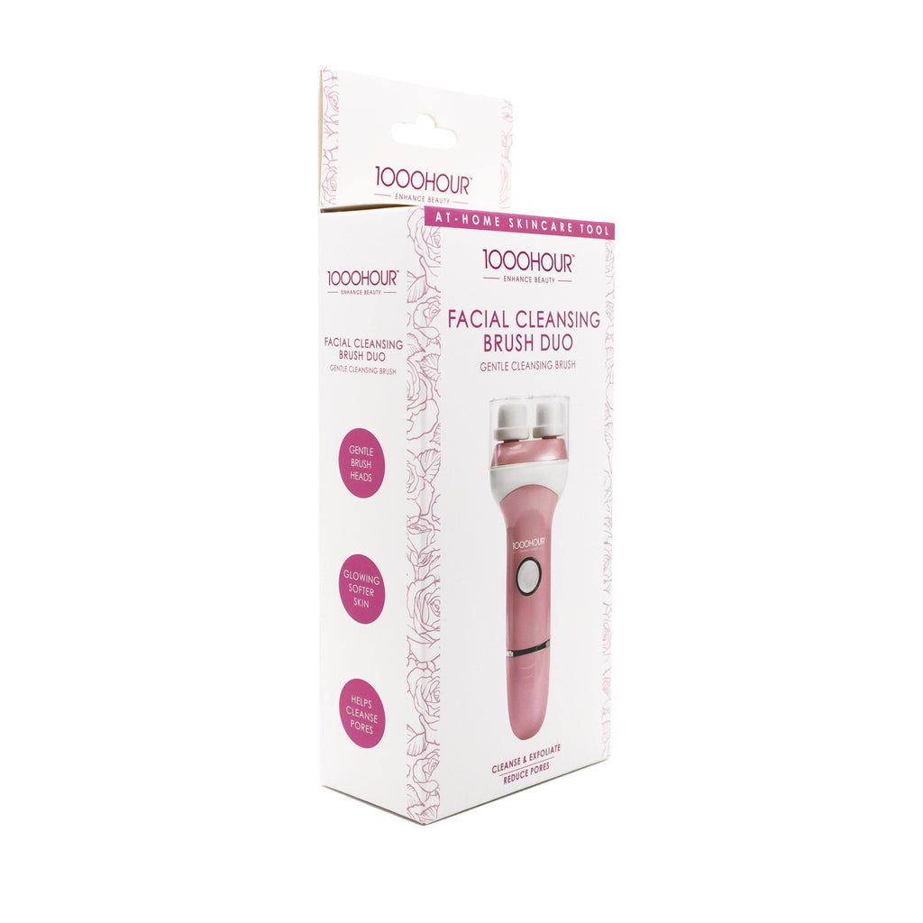 1000HOUR FACIAL CLEANSING BRUSH DUO