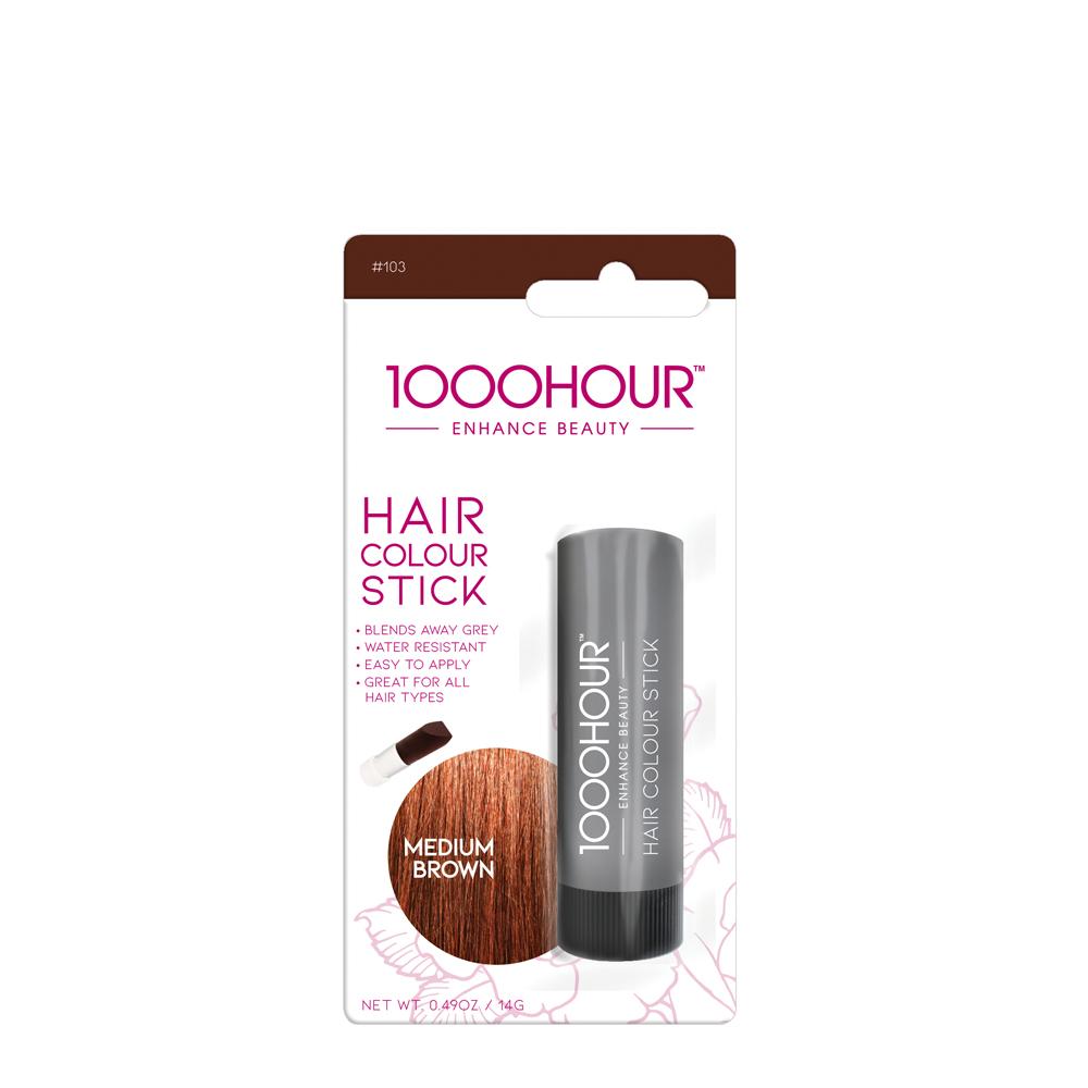 1000hour Hair Colour Stick - Medium Brown