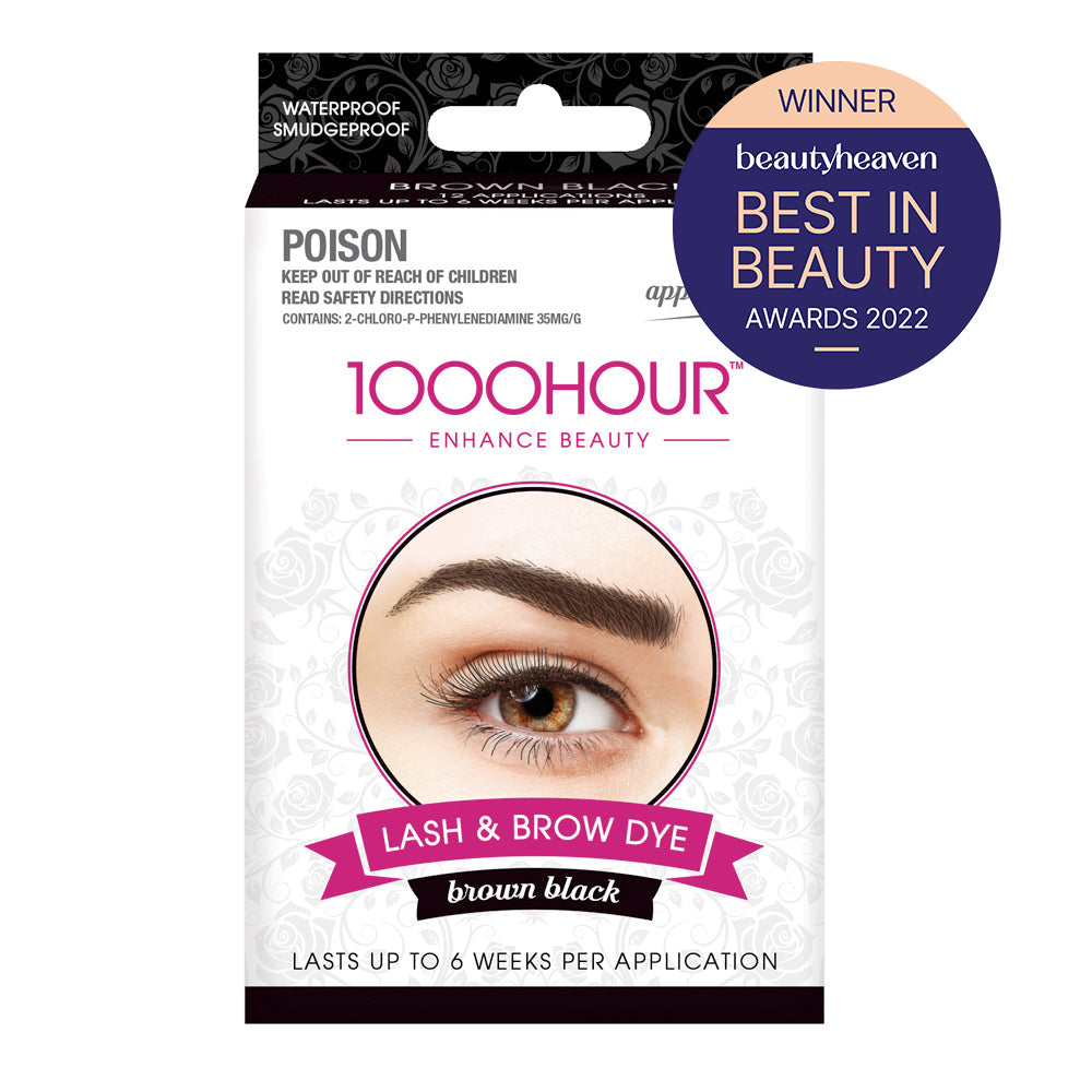 1000HOUR Lash & Brow Dye Kit - Brown Black