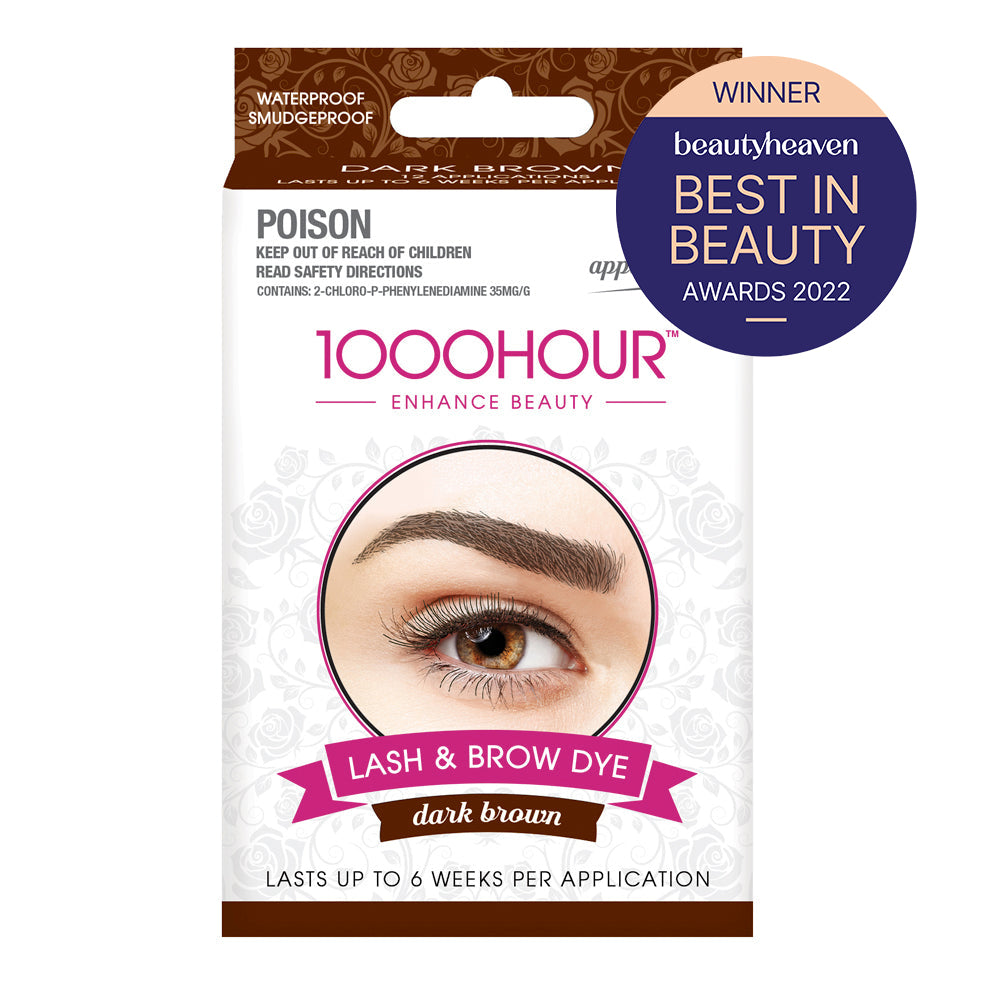 1000HOUR Lash & Brow Dye Kit - Dark Brown