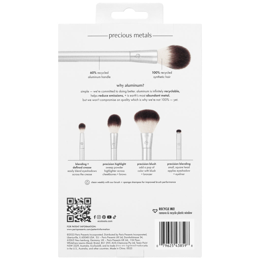 EcoTools Precious Metals Cheek + Eye Highlight Set