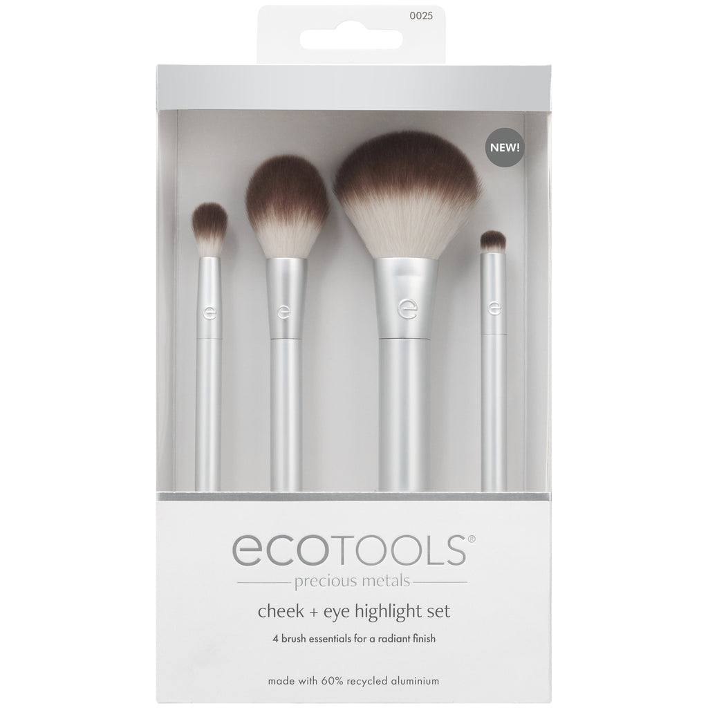 EcoTools Precious Metals Cheek + Eye Highlight Set