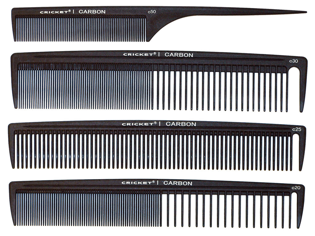 Cricket Carbon Comb Stylist 4 pack