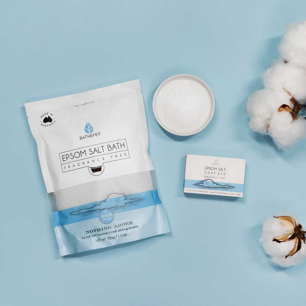 Bathefex Epsom Salt - Fragrance Free 750g