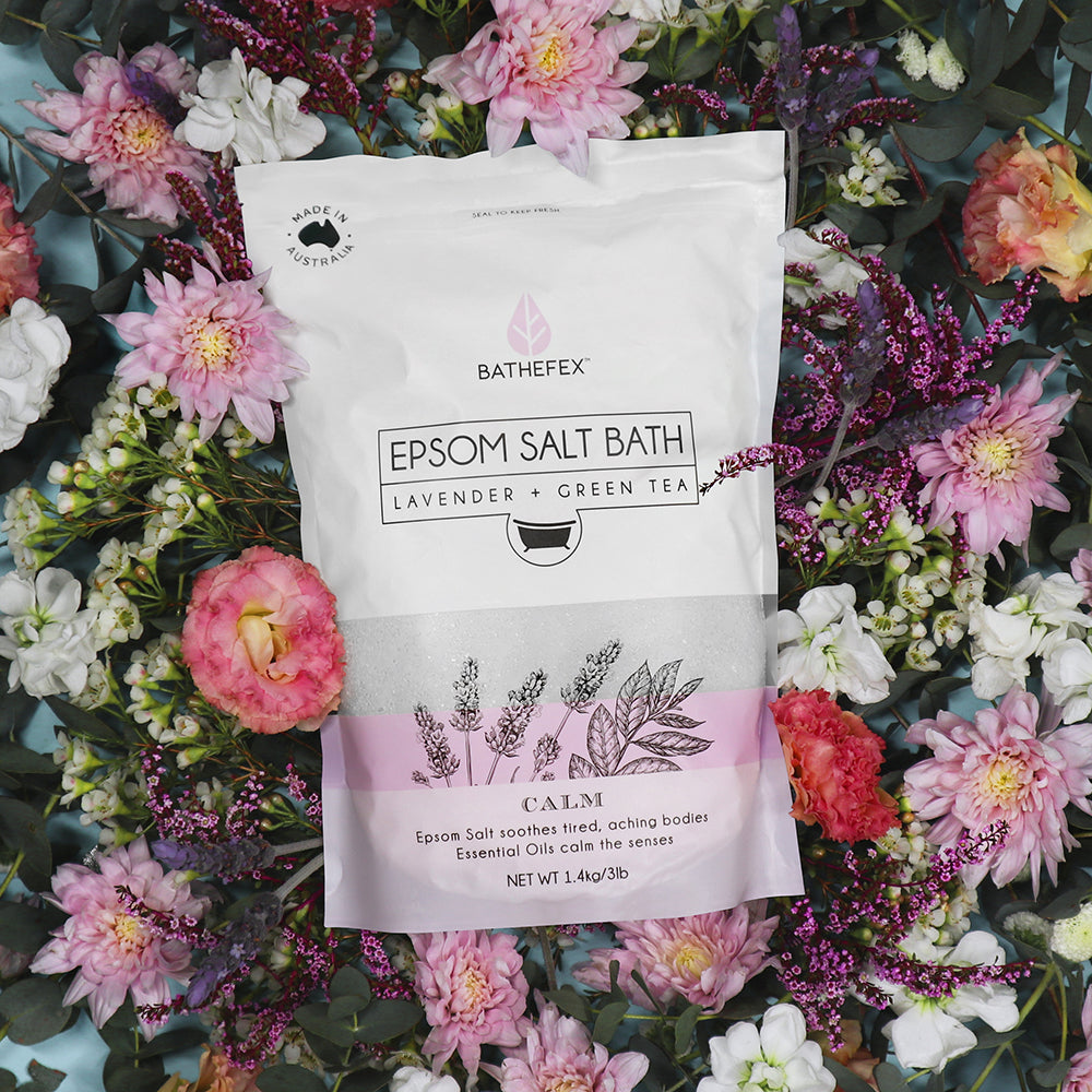 Bathefex Epsom Salt - Lavender + Green Tea 1.4kg