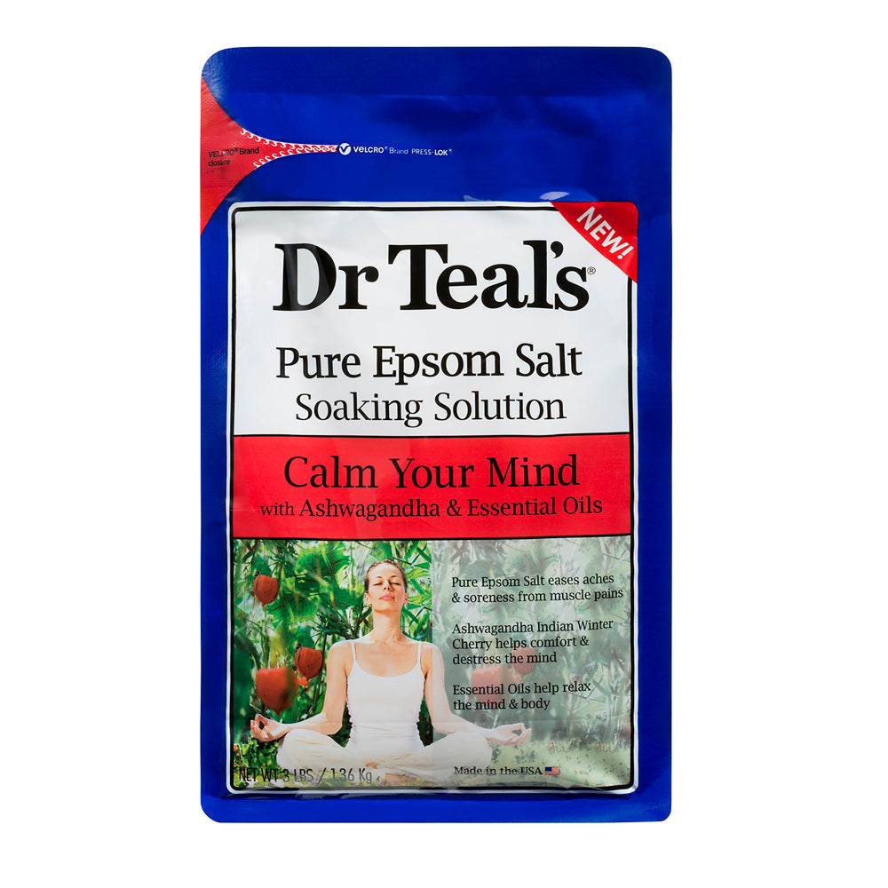 Dr Teal's Epsom Salt Ashwagandha 1.36kg