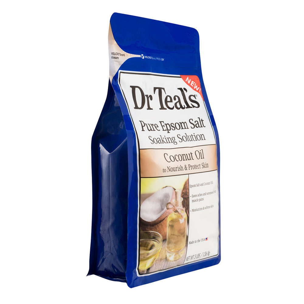 Dr Teals Epsom Salt Coconut Oil Soaking Solution 