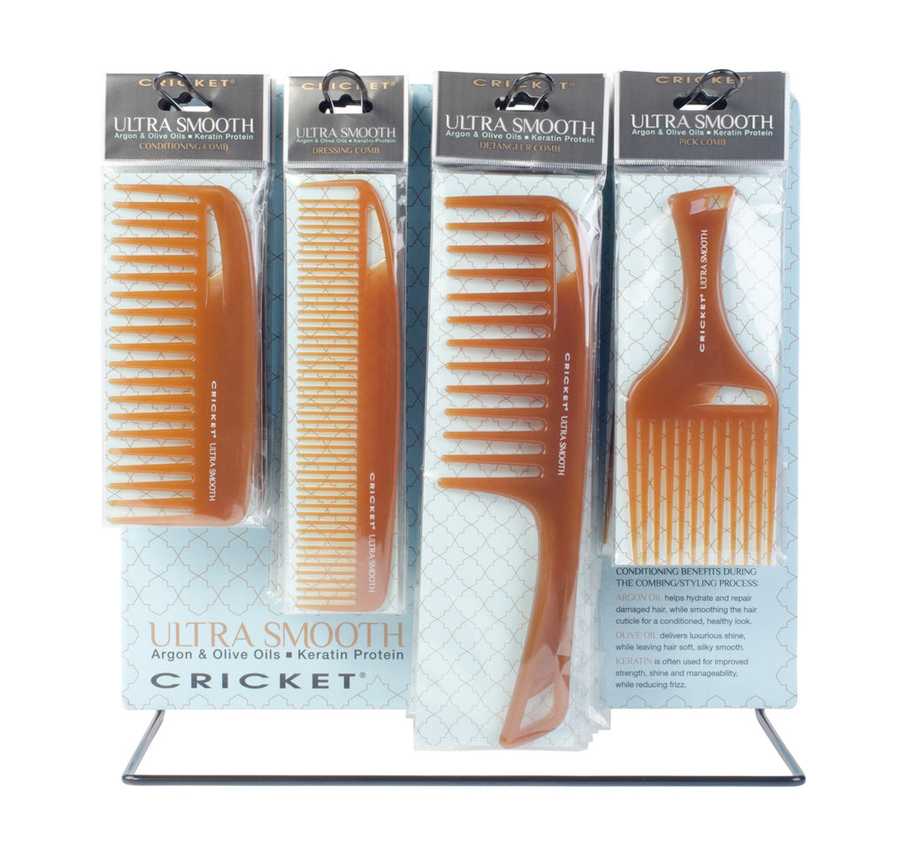 Cricket Ultra Smooth 24pc comb Display